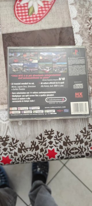 TOCA World Touring CarPlayStation 1 PAL