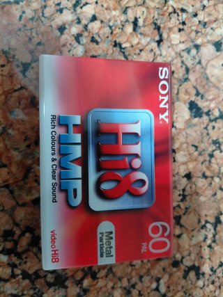 Sony Hi8 HMP 60 min Cinta Video