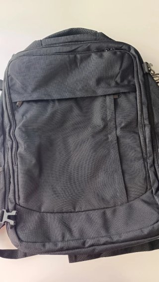Mochila 55x40x20cm Negra Tamaño Cabina Avión