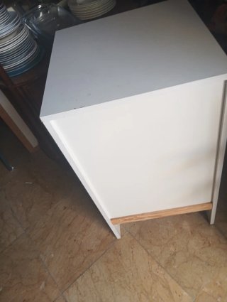 Cajonera blanca 5 cajones