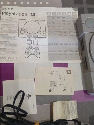 Lote 2 -PlayStation 1 (PS1) Para piezas