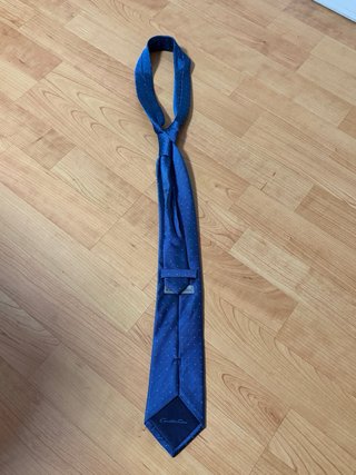 Corbata Emidio Tucci Azul Lunares