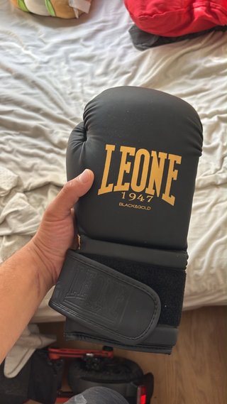 Guantes de boxeo Leone 1947 Black&Gold