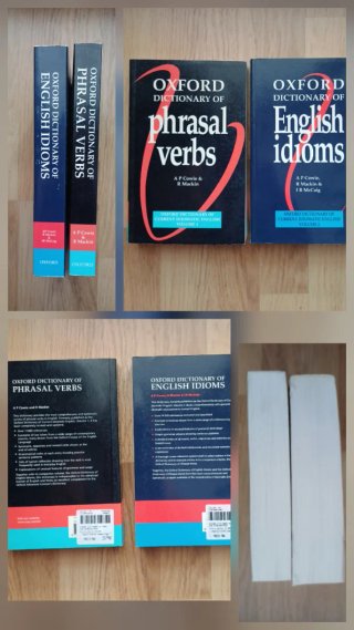 8 Libros Inglés (Diccionarios y Gramática Oxford)