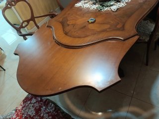 Urge Mesa comedor extensible madera + sillas