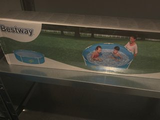 Piscina Infantil Bestway Azul y Verde