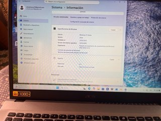 Acer Aspire Go 15 Laptop Plata