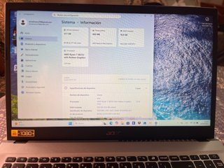 Acer Aspire Go 15 Laptop Plata