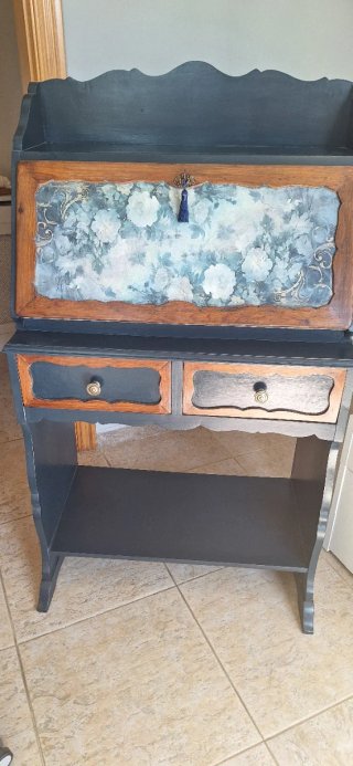 Bureau escritorio antiguo restaurado