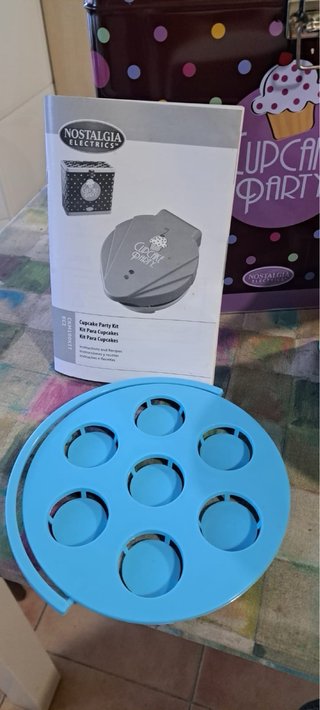 Máquina para hacer cupcakes Nostalgia