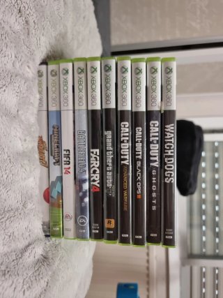 Lote 10 Juegos Xbox 360