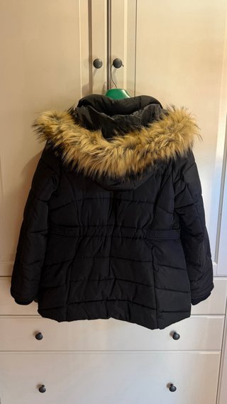 Abrigo acolchado negro Primark – Talla L