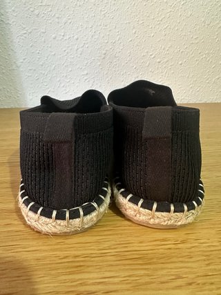 Alpargatas Zara Hombre Talla 42 Negras