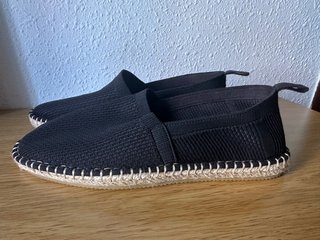 Alpargatas Zara Hombre Talla 42 Negras