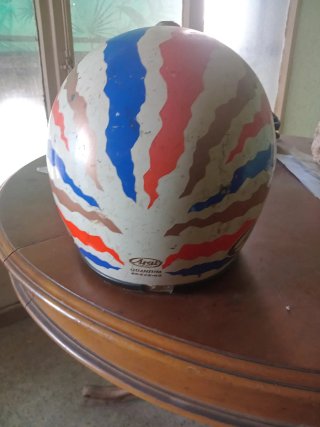 Casco de moto ARAI Alex criville vintage