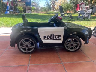 Coche Policía Eléctrico Niños