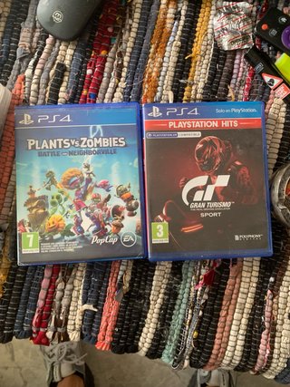 PS4 Plants vs Zombies y Gran Turismo Sport