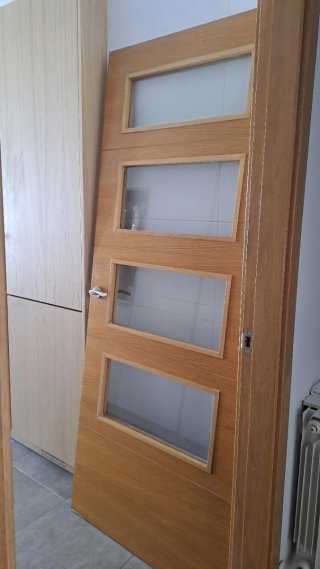 Puerta Madera Roble Americano
