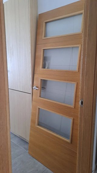 Puerta Madera Roble Americano