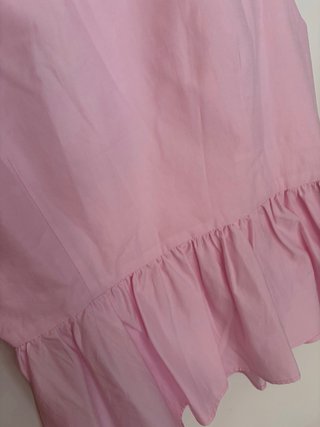 Top peplum Zara rosa