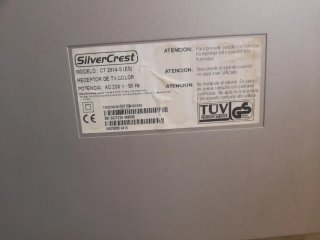 Televisor Tubo Silvercrest Gris