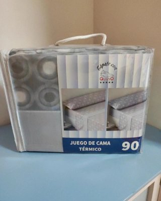 Juego de cama térmica 90 cm