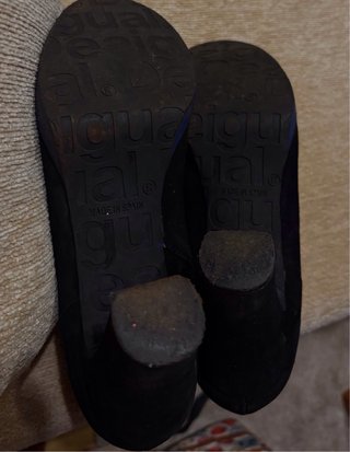 Botines Desigual negros con pedrería