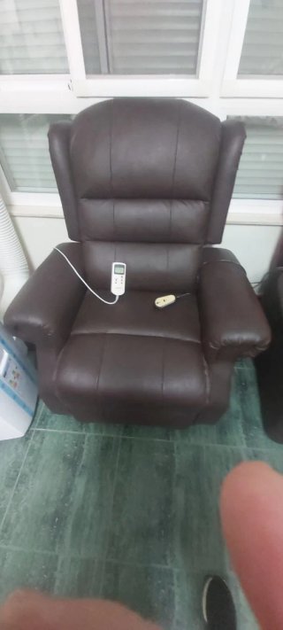 Sillón masaje reclinable elevador
