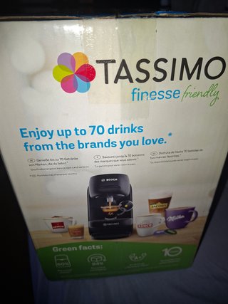 CAFETERA BOSH TASSIMO FINESSE nueva+R