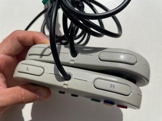 x2 Controllers Super Nintendo SNES Super Famicom O