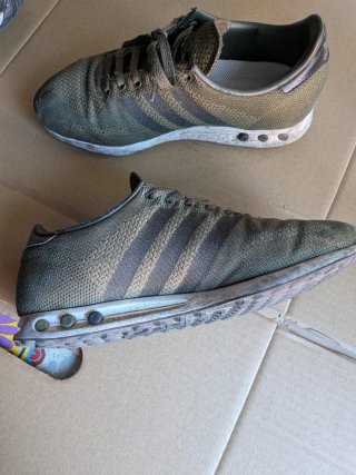 Adidas verdes talla 42.5