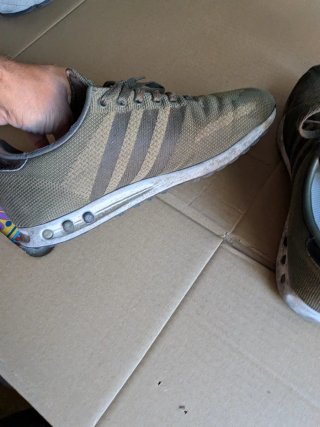 Adidas verdes talla 42.5