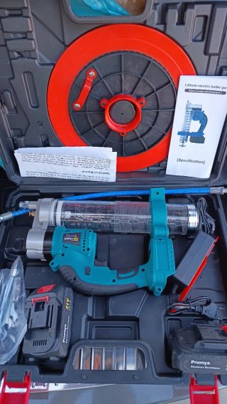 Pistola de engrase a batería