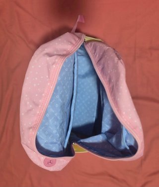 Mochila infantil niña con globos y lentejuelas
