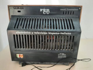 Televisor Antiguo Fercu.