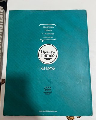 Lengua y Literatura, 4 ESO, Operación mundo