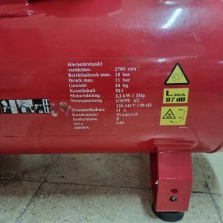Compresor de aire Herkules 50L. Nuevo