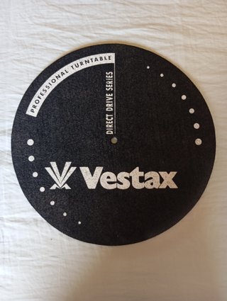 Vestax Slipmat Professional Turntable