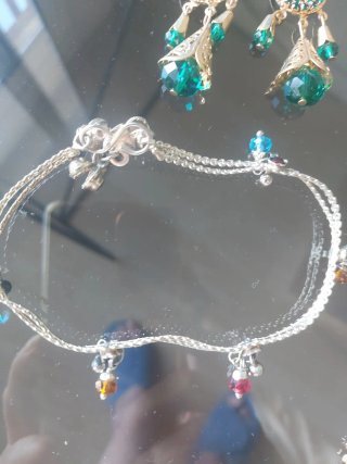 Conjunto Bisutería India Pendientes Collar