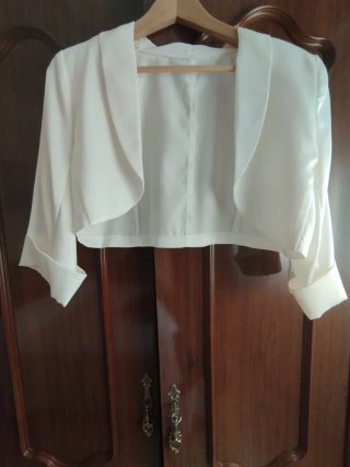 Torerita blanca con hombreras T44 fab en España