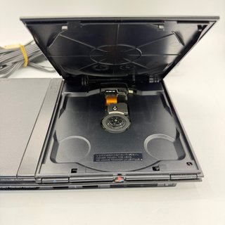 console sony ps2 slim con cavi e alimentazione