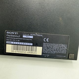 console sony ps2 slim con cavi e alimentazione