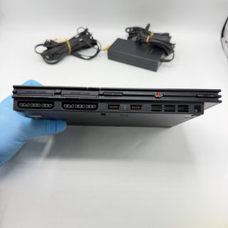 console sony ps2 slim con cavi e alimentazione