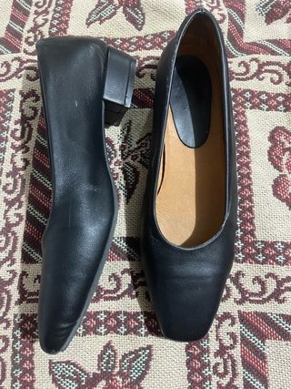 Zapatos de piel negros
