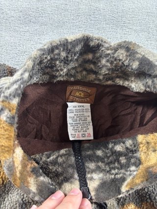 Gilet ACE Vintage Y2K Camo Fleece XXXL realtree