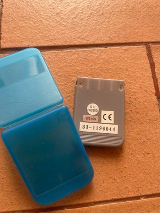 Tarjeta Memoria PlayStation Azul