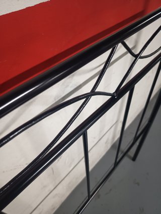 Cabeceros 90cm + Perchero Negro Metal