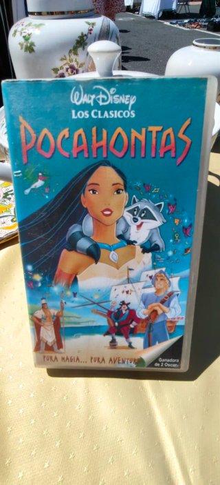 Lote 7 Películas VHS Disney y Dreamworks