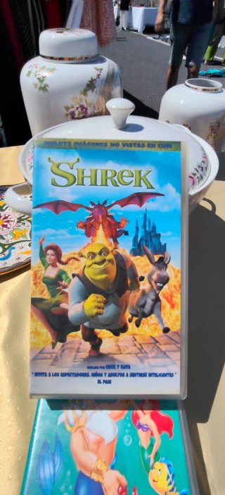 Lote 7 Películas VHS Disney y Dreamworks