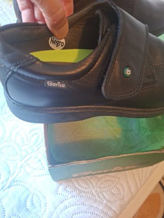 Zapatos Escolares Gorila Negros Talla 38